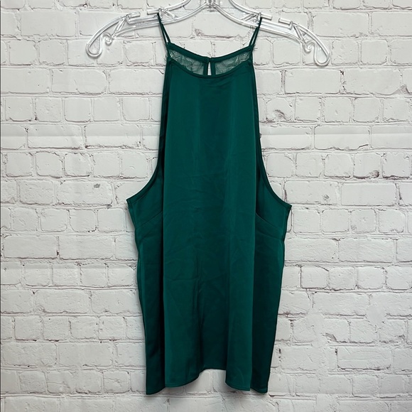 LOFT Lace Back Halter Cami - Picture 4 of 14